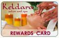 Keldara Salon and Spa Rewards Card
