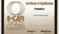 I-Car Gold Certificate