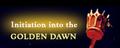 Initiation into the Golden Dawn