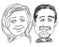 caricatures for special events by Brad Hall