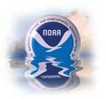 noaa logo with clouds and water