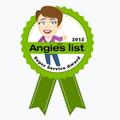 The 2012 Angie's List Super Service Award logo