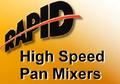RAPID pan mixers