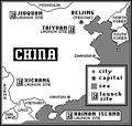 Chinese launch sites