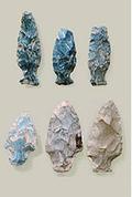 Terminal Archaic period projectile points, Oberly Island site, Northampton County, Pa. (Photo: JMA).