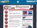 McCluskey Chevrolet's Website