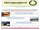 A & A International Limited's Website