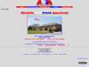 Absolute Real Estate Appraisals's Website