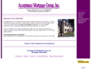 Acceptance Mortgage Group Inc's Website