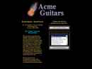 Acme Guitars's Website