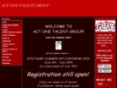 ACT ONE TALENT GROUP's Website