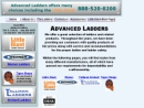 Advanced Ladders of Oregon, Inc,'s Website