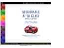 Affordable Auto Glass's Website
