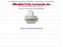 Affordable Printer Accessories Inc's Website