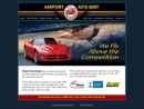 Airport Auto Body Inc's Website