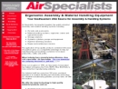 Air Specialist Inc's Website