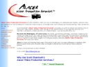 ALACER VIDEO PRODUCTION SERVICES's Website