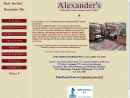 Alexander's Antiques & Auction's Website