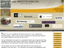 ALL ABOUT FLOORS INC's Website
