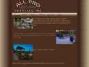 All Professional Landscaping Services's Website