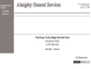 Almighty General Services's Website
