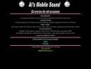 Al''s Mobile Sound's Website