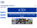 ALTECH ENVIRONMENTAL SERVICES INC.'s Website