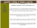 AMARILLO TESTING AND ENGINEERING, INC's Website