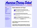 American Driving School's Website