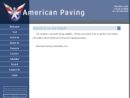 American Paving Contractors's Website