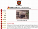 AMPRO ORDNANCE & EXPLOSIVE CONSULTANTS's Website