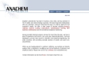 ANACHEM LABORATORIES, LLC's Website