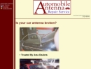 Automobile Antenna Repair Service's Website