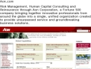 Aon Resource Group's Website