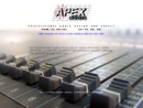 Apex Audio Inc's Website