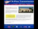 A Plus Transmission Inc's Website