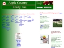 Apple Country Realty, Inc.'s Website
