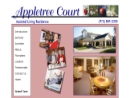 Appletree Court Assisted Living's Website