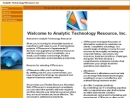 ANALYTIC TECHNOLOGY RESOURCE INC's Website