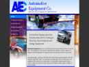 Automotive Equipment Company's Website