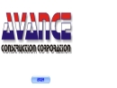 AVANCE CONSTRUCTION CORPORATION's Website