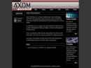 AXOM TECHNOLOGIES, INC.'s Website