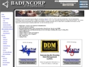 BADENCORP INC's Website