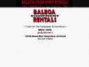 Balboa Equipment Rentals's Website