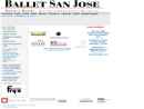 Ballet San Jose Silicon Valley - Box Office's Website