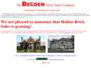 Belden Brick Sales Co's Website