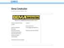 Bema Construction's Website