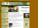BENNER'S GARDENS INC's Website