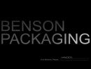 Benson Packaging & Crating Company's Website