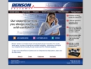 Benson Security Systems Inc's Website